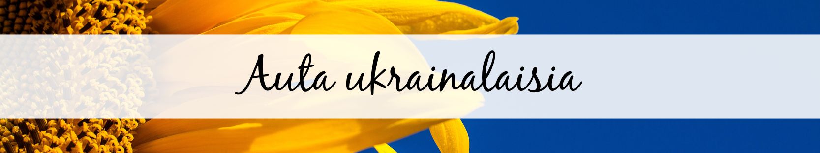 Auta ukrainalaisia