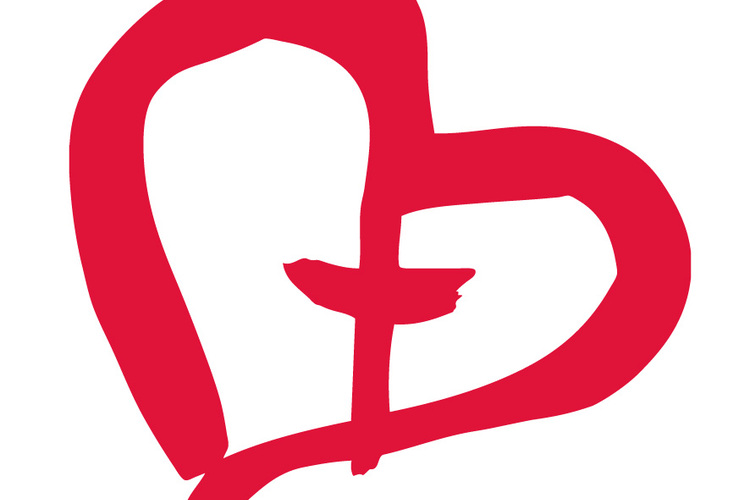 Punainen sydän, yhteisvastuu-logo.