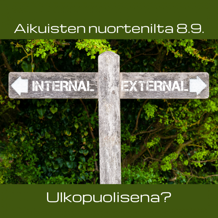 Aikuisten nuortenilta 8.9.