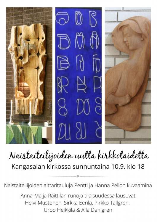 Alttaritaulunäyttelyn esite