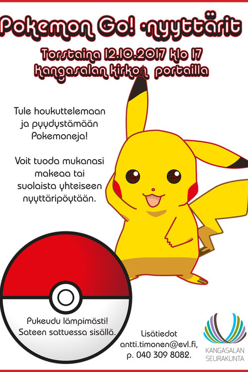 Pokemon Go -nyyttärit Pokemon Go -nyyttärit