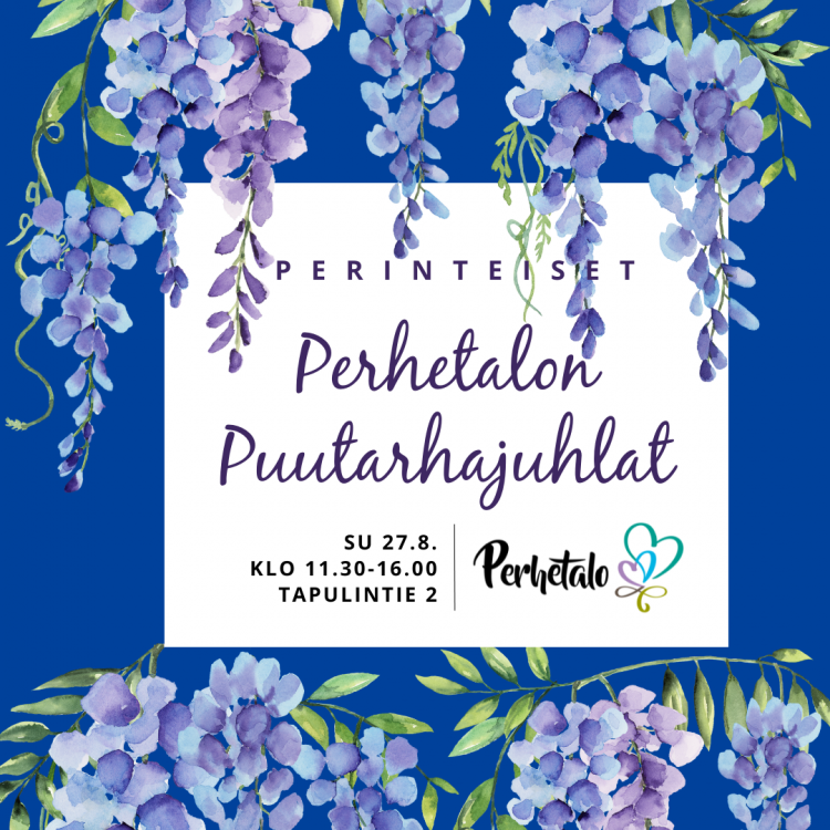 Perhetalon Puutarhajuhlat 27.8.
