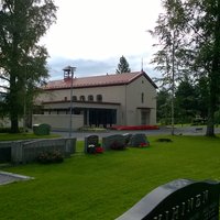 Huutijärven kappeli Huutijärven kappeli ja hautausmaata.