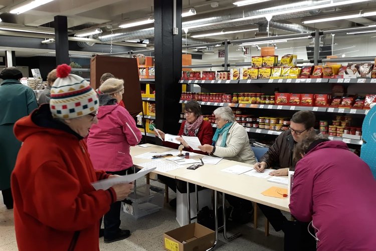 Ennakkoäänestys Sahalahden Sahramissa
